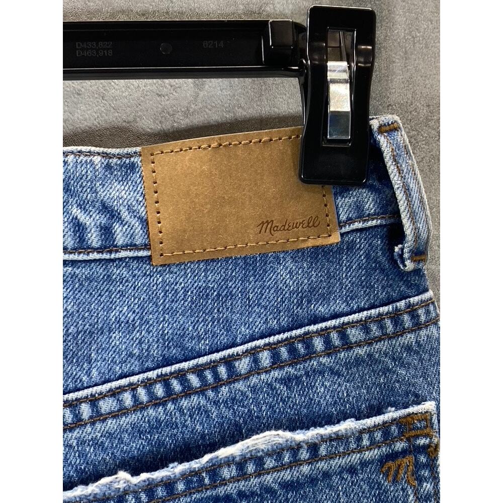 MADEWELL Women's Brockport Wash Low-Rise Distressed The Dad Jeans SZ 26 - Picture 5 of 14
